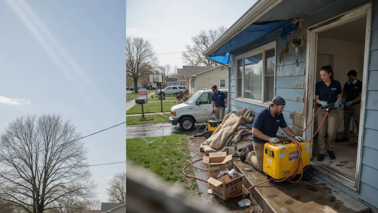Basement Flood Cleanup in Nedrow, NY near me